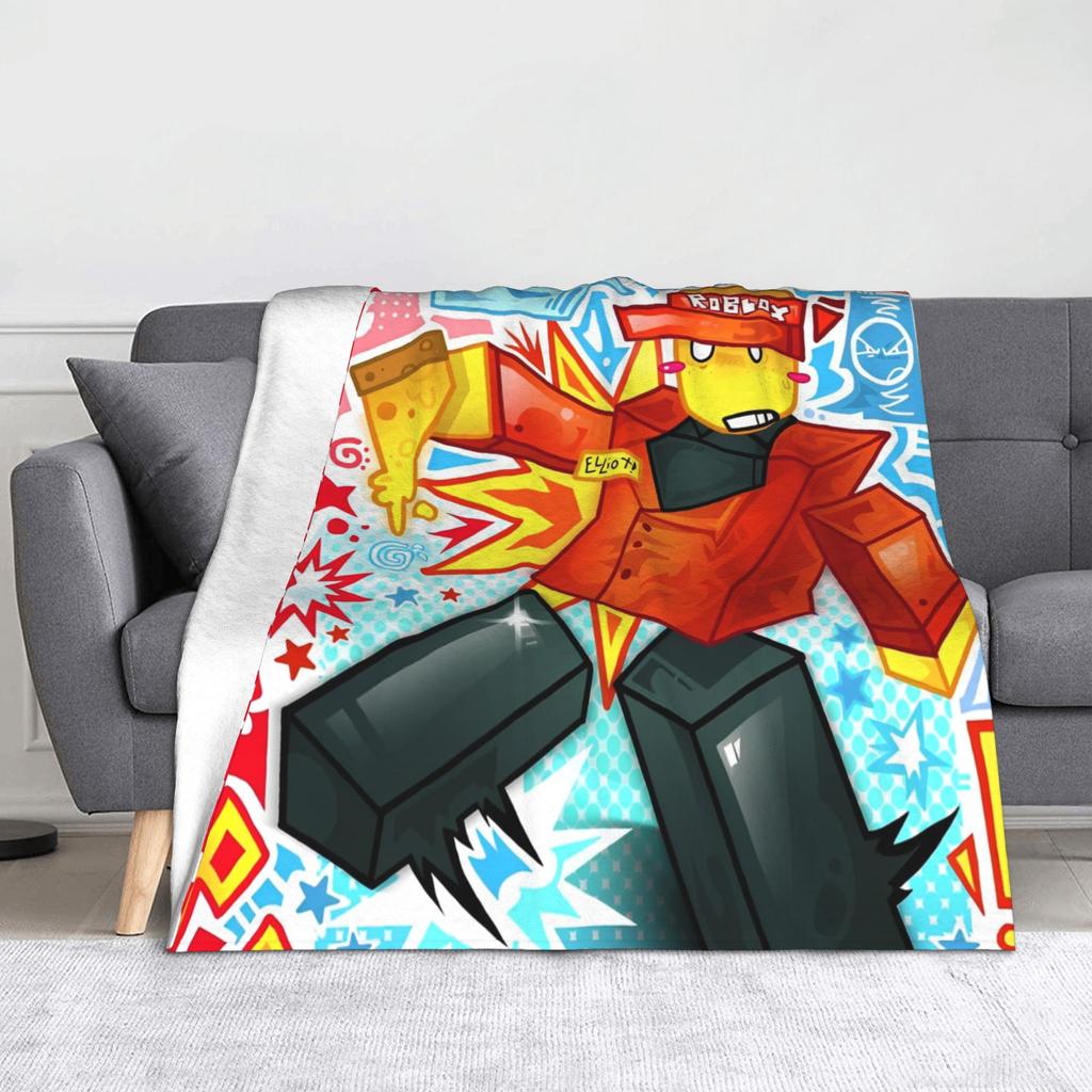 Azuretime Anime Fleece Blankets Azure Two Time Forsaken Awesome Throw Blanket for Home Hotel Sofa 125*100cm Quilt