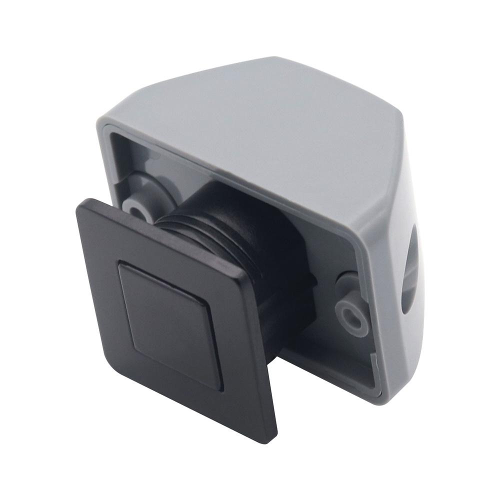 Square Button lock+Fixed Screw 15mm For RV Drawer Cupboard Door Caravan Cabinet