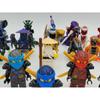 Zestaw 24 szt. Mini Figurek Ninja Seria Wężowa Klocki Zabawki