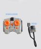 Power MOC Building Block Accessories: Compatible Lego Train Motor, Track, Pulley, Base Plate, and Lithium Battery Set