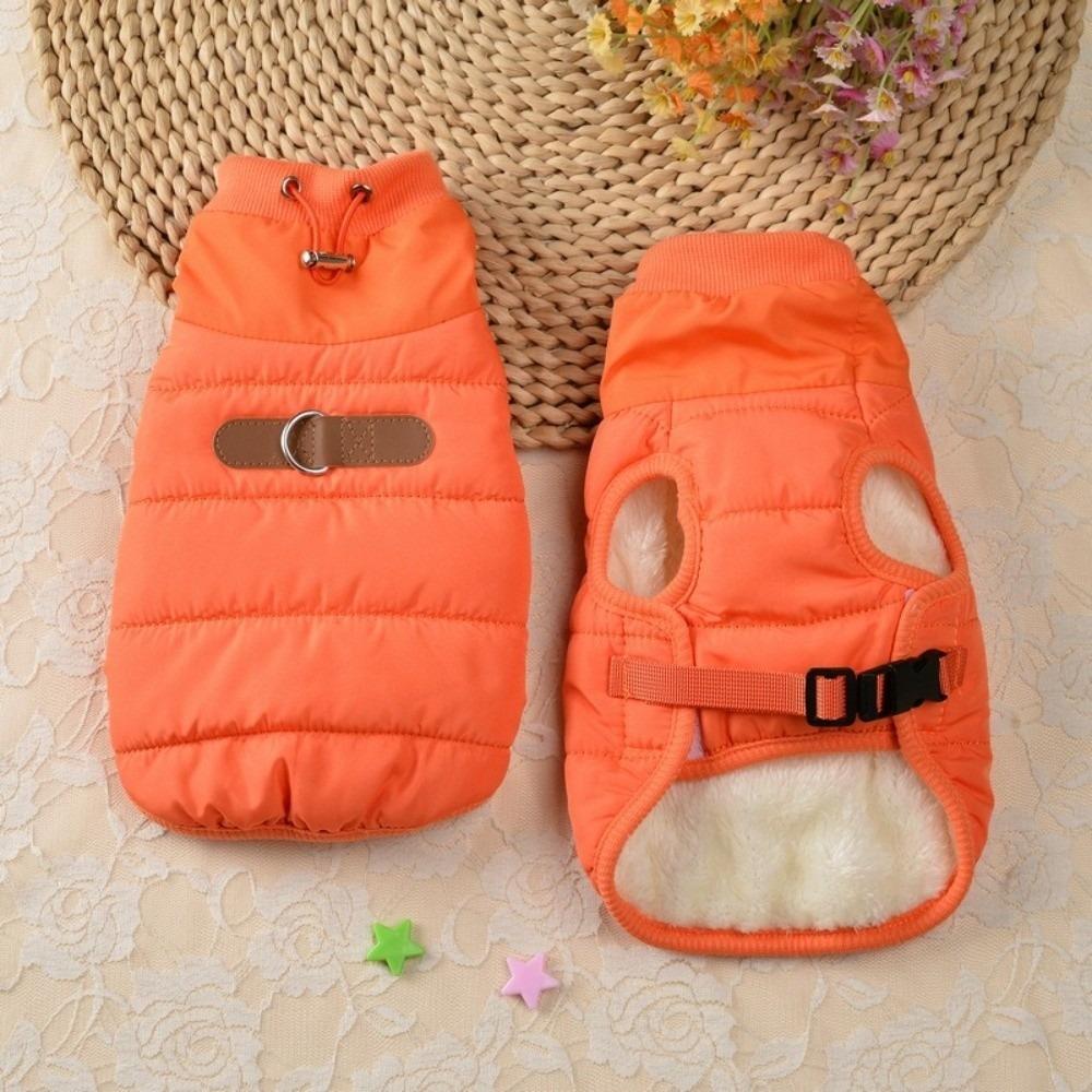 Windproof Dog Hiking Jacket Winter Dog Bodysuit Fashion Pet Clothes  for Small Medium Dog
