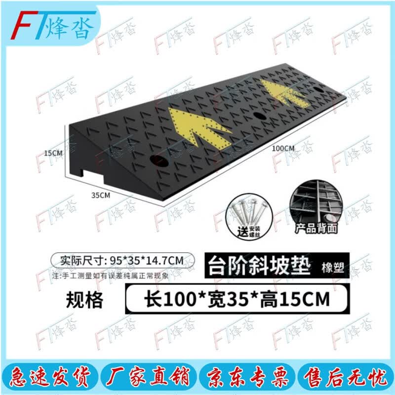 Heavy-Duty Curb & Threshold Ramp