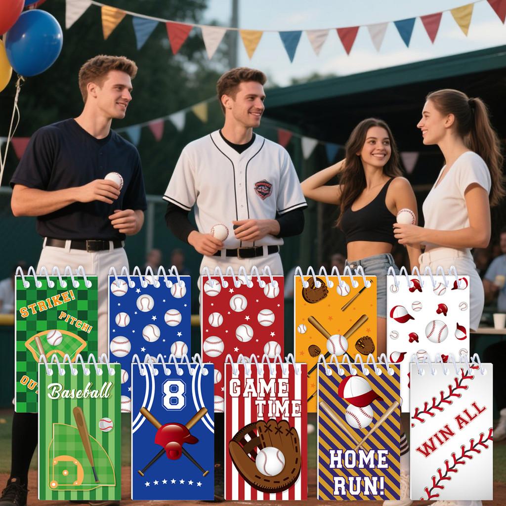 Baseball And Rugby Themed Childrens Notebooks Set With Paper Material For School And Party Decor