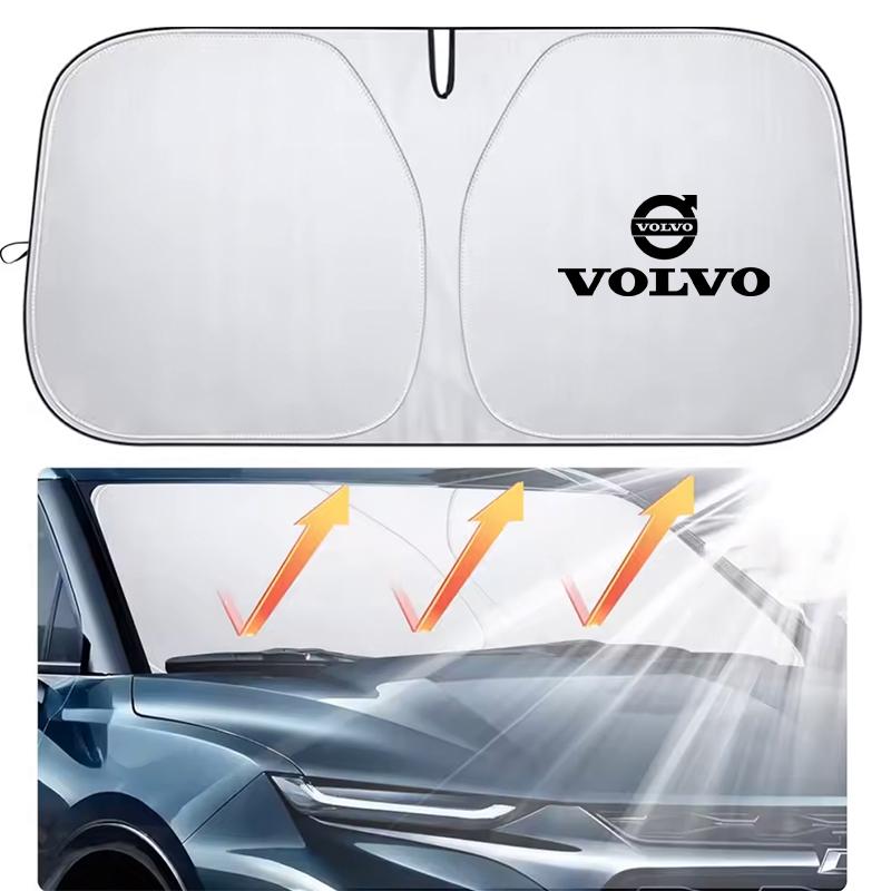 For Volvo XC90 XC60 V50 S60 V70 V60 V40 S90 olestar AWD XC40 S80 T6 V90 Car Windshield SunShade Cover Tools Auto Accessories