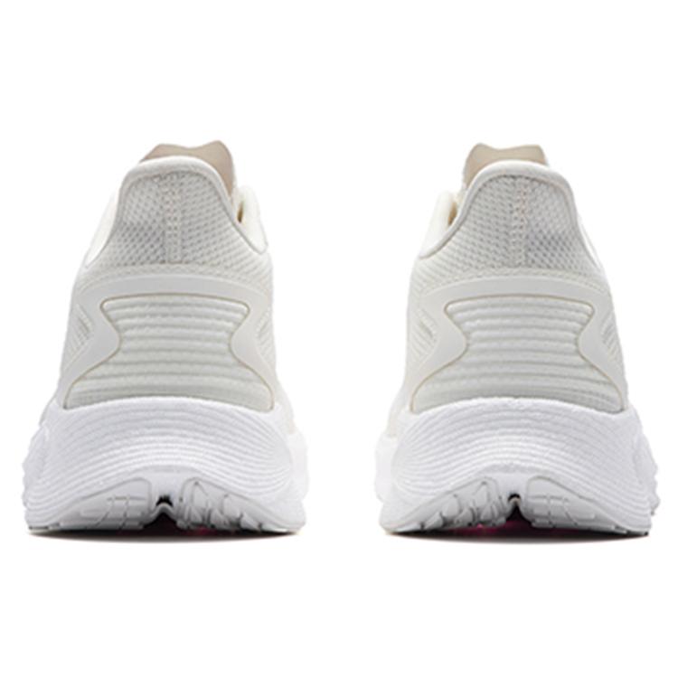 New Anta MACH 2.0 Cushioned Anti Slip Wear Resistant Breathable Lightweight Low Top Running Shoes Women's White Purple 122235583-3