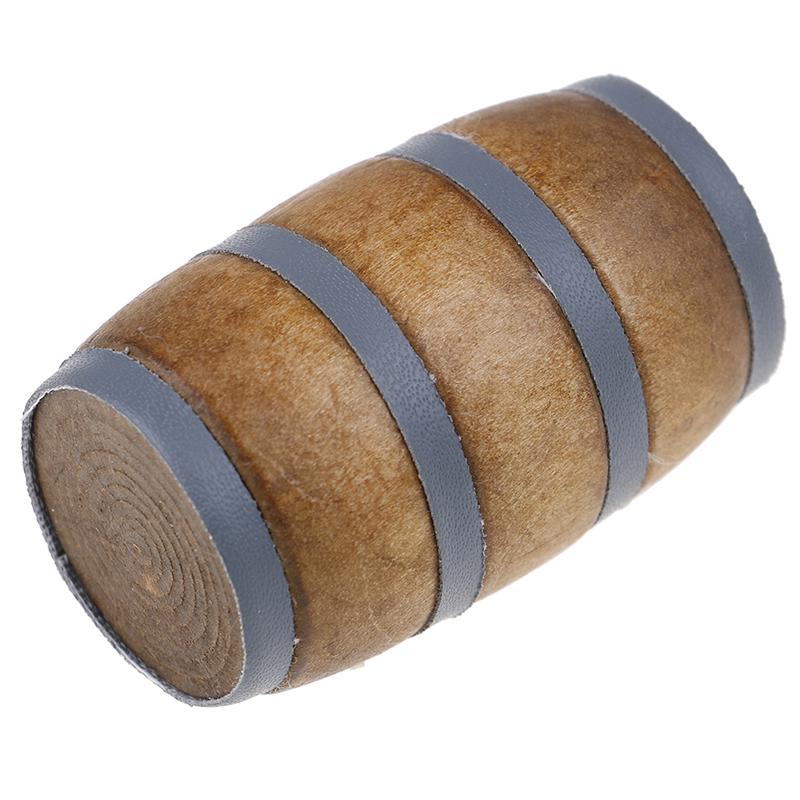 1:12 Wood Doll House Mini Furniture Accessory Beer Barrel With Water Tap