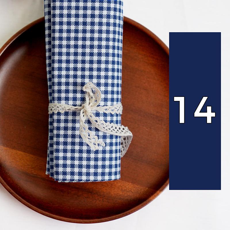 100*160cm Printed Grid Plaid Cotton Fabric For Handmade Baby Clothes Patchwork Quilting Fabric Diy Upholstery Curtain Tablecloth