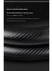 Genuine Leather Steering Wheel Cover for Toyota Camry 2006-2022 - All-Season Universal Fit with Carbon Fiber Suede