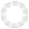 Nail Dust Collector Bag for Vacuum Cleaner 10Pcs White Non Woven Fabric