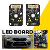 2X Headlight Angel Eyes Yellow DRL LED Boards For BMW F90 M5 G30 G31 G38 G32 GT