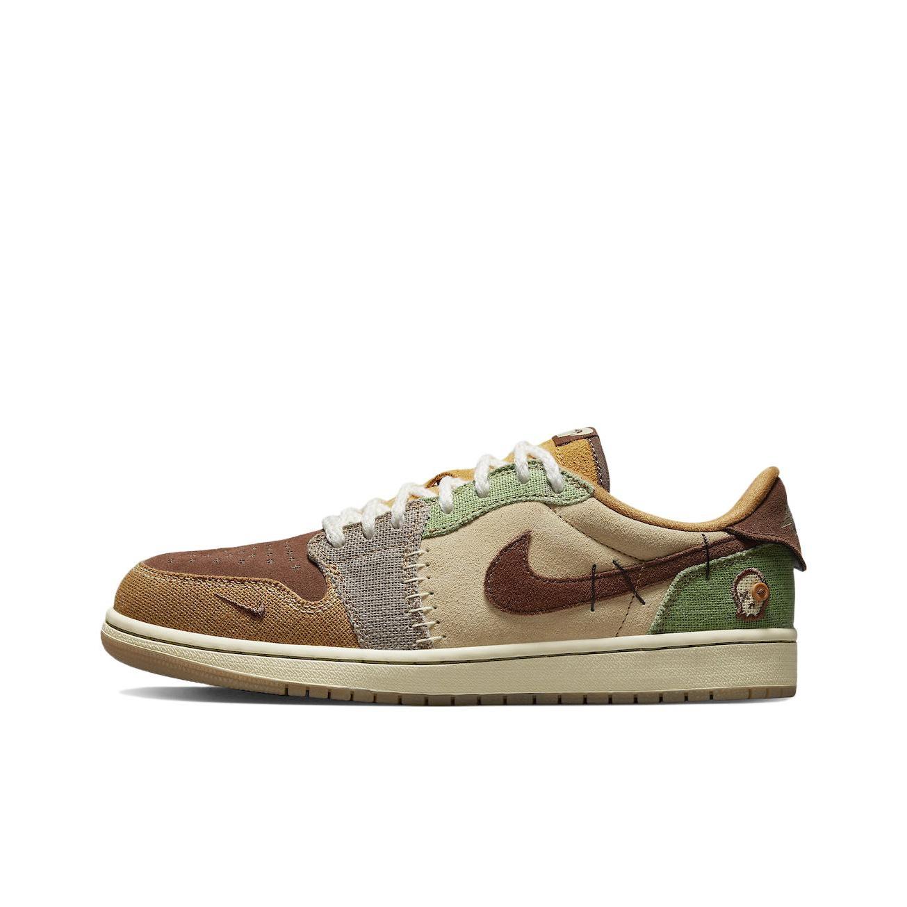 

кроссовки Zion Williamson x Jordan 1 Retro Low OG voodoo DZ7292-200