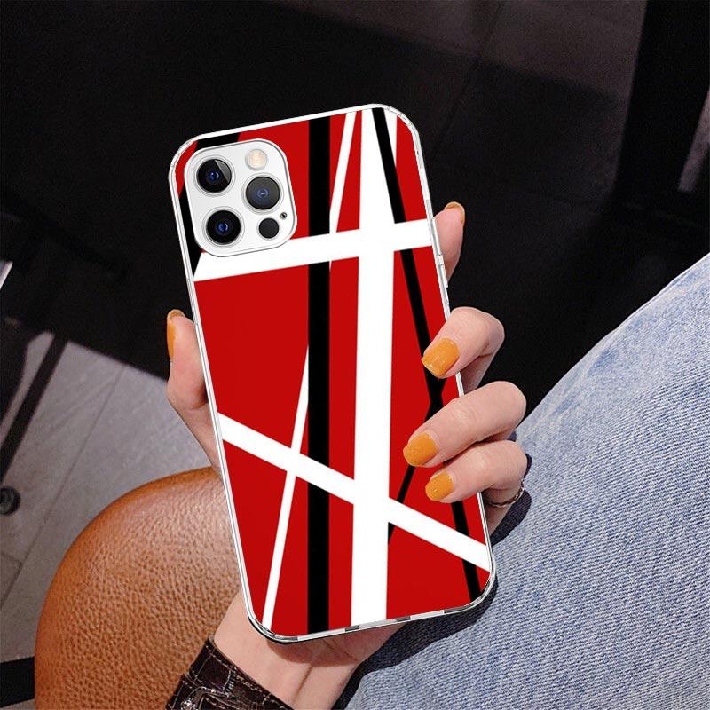 

Eddie Van Halen Graphic Guitar Phone Case For iPhone 17 Air 16 Pro Max 16E 15 + 14 Plus 11 12 13 Mini 7 8 SE Gift Print Cover Fu iPhone 13