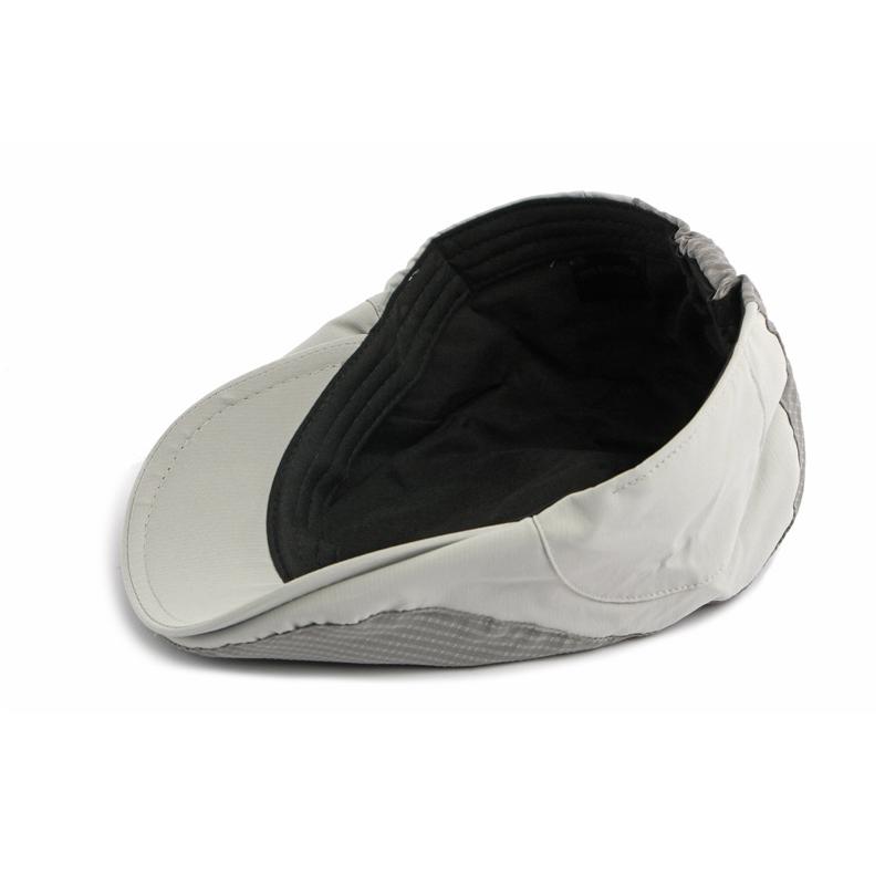 Spring Summer Thin Men's Forward Cap Quick-Drying Breathable Striped Newsboy Cap Retro Beret