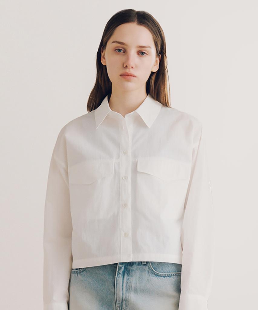 THE SATURDAY EVENING POST Flat Pocket Shirts_White
