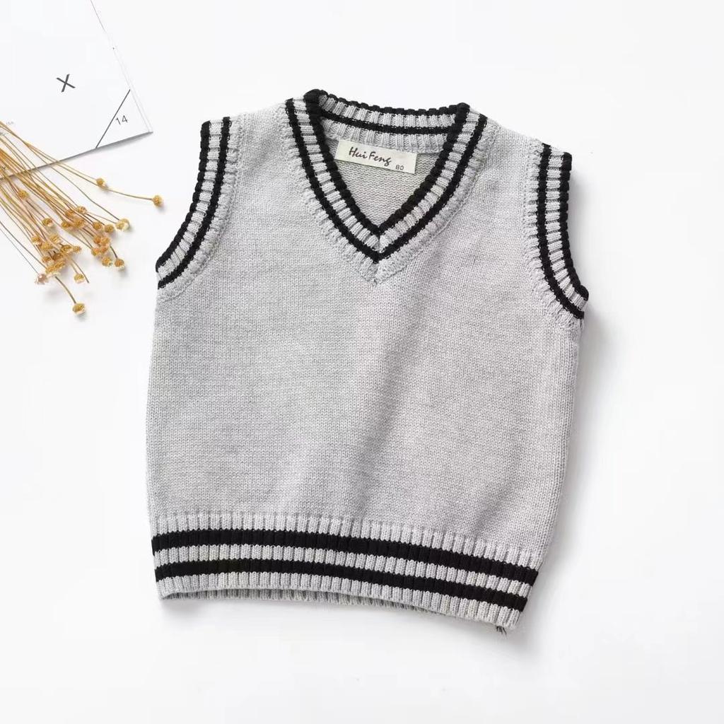 2023 neue Weste Vier-farbe Gemischt V-ausschnitt Ärmellose Mode Trend Neue Koreanische jungen Weste