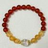 8mm Agate Beaded Bracelet for Women Natural Stone Bracelets Semi-Precious Gemstones Bangle DIY Jewelry Gifts