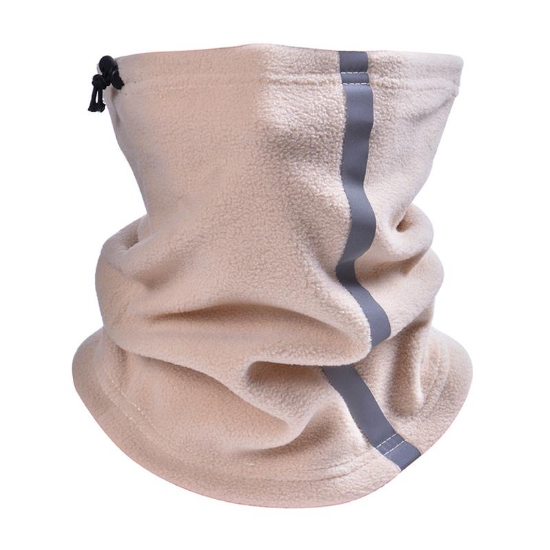 Winter Plus Samt zum Warmhalten und Kälteschutz Skischal Outdoor Nacht mit reflektierender Streifen Reitmaske