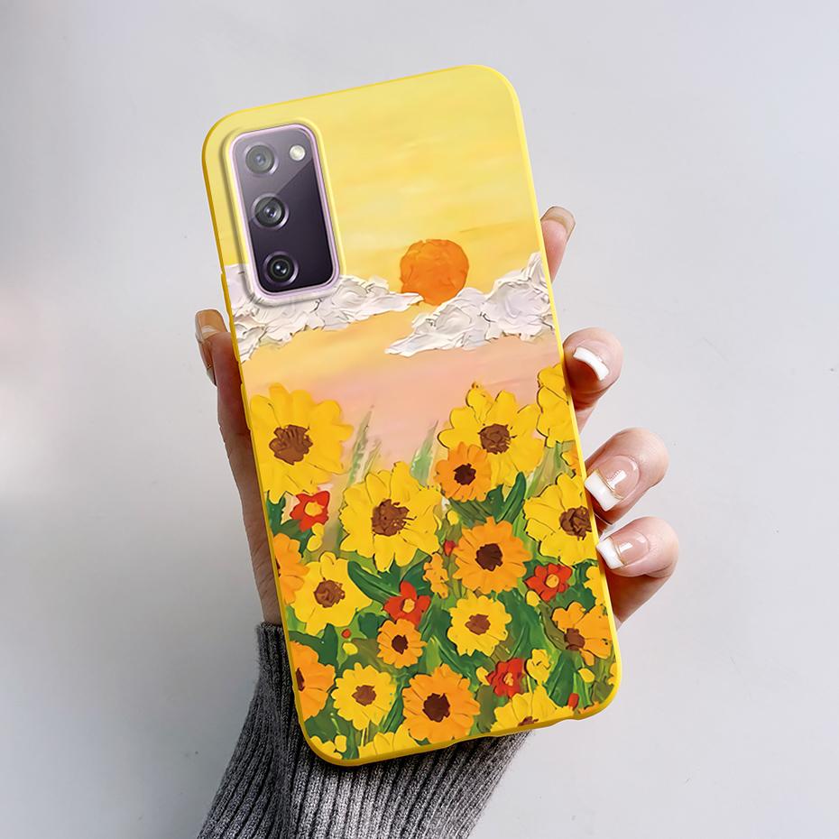 Чехол для Samsung Galaxy S20 FE Чехол Конфетный Мягкий Силикон Задняя Панель Телефона Fundas для Samsung S20 Plus GalaxyS20 Ultra S20FE S 20 Чехлы For Samsung S20FE