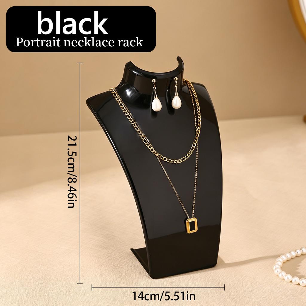 1 portrait jewelry display stand vertical necklace earring storage stand, jewelry store home display stand perfect holiday gift