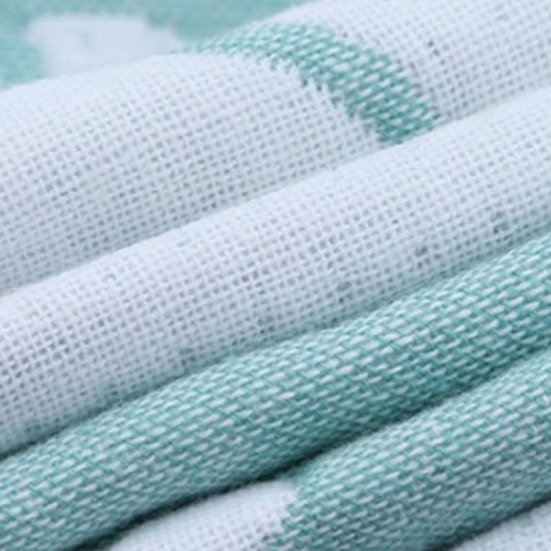 One Pair Pure Cotton Gauze Pillow Towel Cartoon Soft Household Dormitory Pillow Towels Pillow Covers