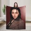 Super Soft F-Faye P-Peraya M-Malisorn Throw Blanket Premium Fleece Flannel Lightweight Bed Blanket Warm Plush Blankets