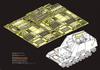 Voyager Model Scale World War II German Army Hummel Late Production Basic Set Tamiya Plastic Model Parts PE351012 1/35 Sd.Kfz.165 (for 35367)