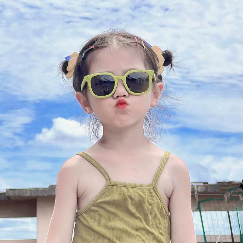 New Children's Sunglasses Summer Dopamine Multi Color Eyeglasses Fashion Cute Cartoon Baby Fashion Eyewear UV400
