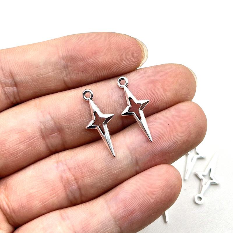 

Ретро-крест-звезда сплав ювелирных изделий: Серьги, ожерелья и подвески своими руками