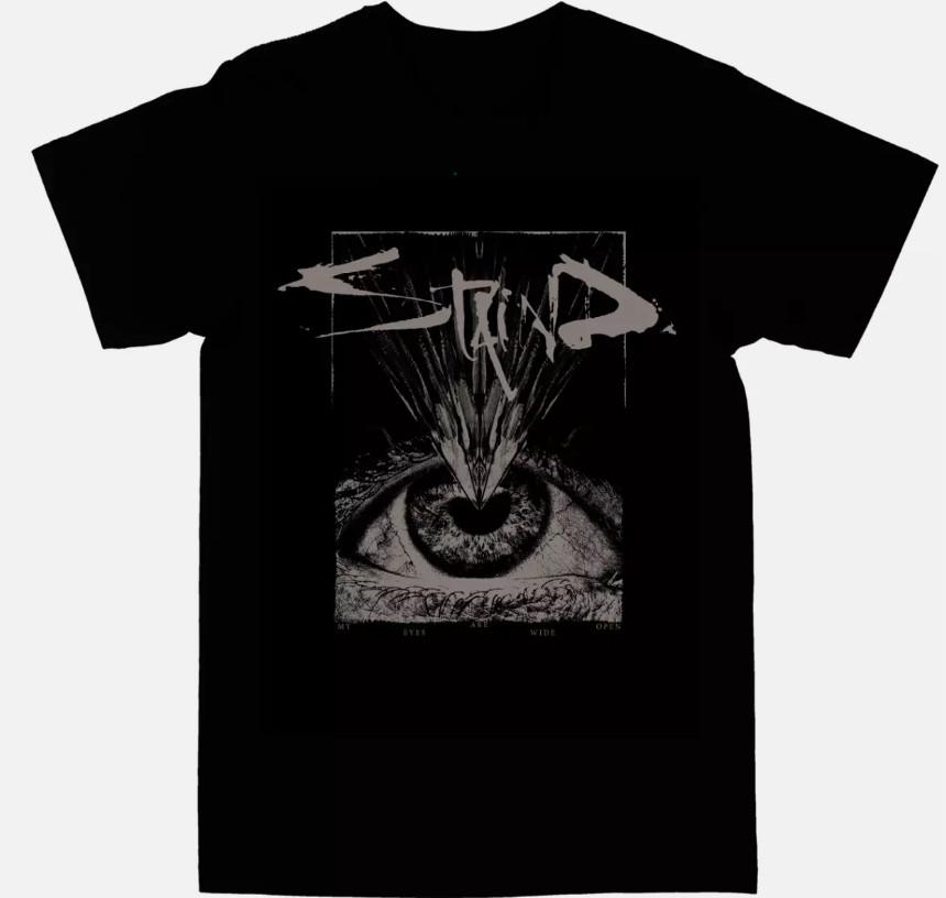 

Staind Graphic T-shirt Tops Tee Short Sleeve Cotton Black Men All Sizes S-4XL L