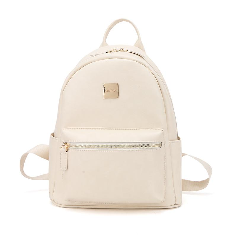 This year's new niche trend, retro simple portable small schoolbag, women's leisure commuting travel fashionable backpack