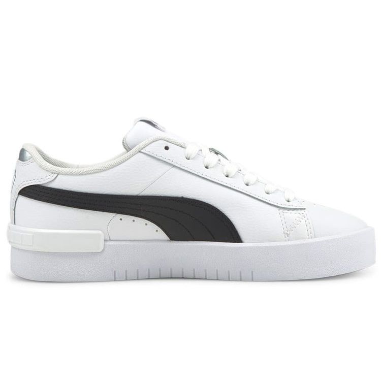 Puma Jada White Black Women Sneakers Silver 380751-05