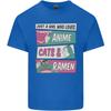 Just a Girl Who Loves Anime Cats RaUnisex Unisexs Light Cotton TShirt