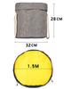 Samcos Toy Storage Bag, Kids Play Mat, Foldable, Large Capacity, 150cm Diameter, Storage Basket with Lid, Baby Shower Gift, Birthday Present, Easy