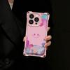 Smiley Face Is Suitable for Apple 13Pro Mobile Phone Case 17 Makeup Bracket 16 Cute 15p Leather Pattern 14 Lanyard Anti-drop Case