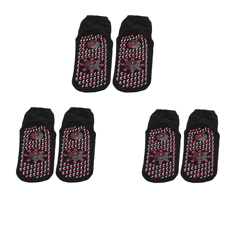 Magnetic Socks Unisex Self-Heating Health Care Socks Tourmaline Therapy Comfortable Breathable Foot Massager Warm