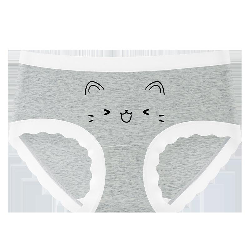 Girls' Pure Cotton Boxer Briefs for Children and Teens