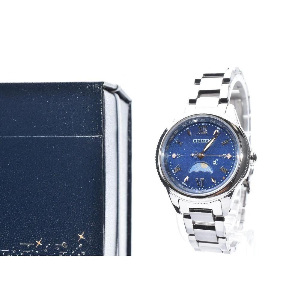 Used CITIZEN H296-T027261 Blue Dial Ladies Watch