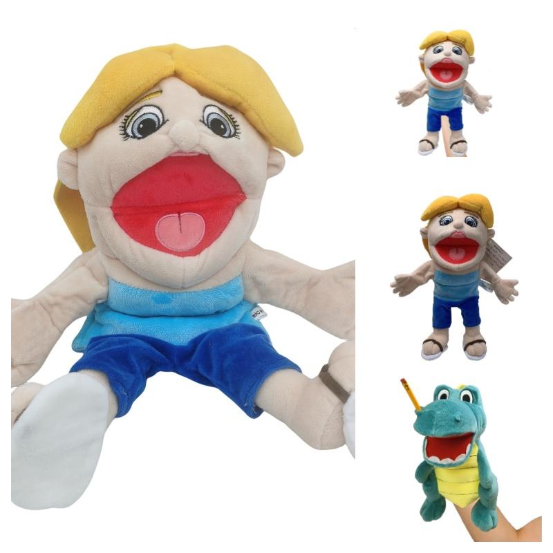 Adorable Jeffy Hand Puppet Plush Toy For Engaging Early Educational Fun And Imagination