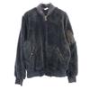 Fur Fleece Jacket L Gray Men's Used