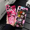 Graffiti Fashion Art Soft Phone Case for iPhone 16 16E 17 Air 15 Pro Max 14 Plus 13 Mini 11 12 7 Black Cover Back Shell