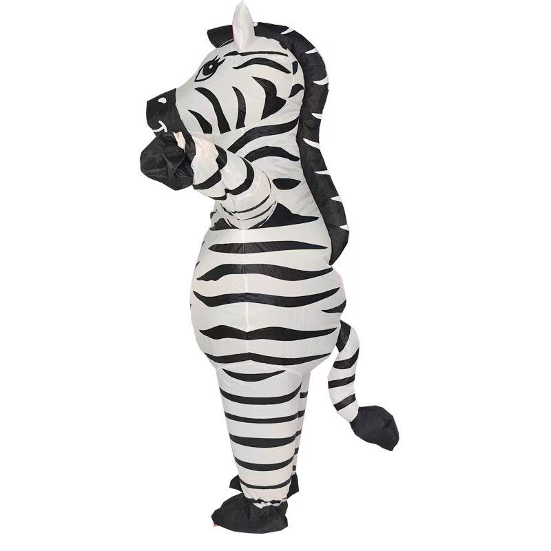 Inflatable Zebra Jazz Horse Costume - New Arrival Performance & Makeup Prop
