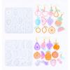 Earrings Silicone Molds Crafting Tools Silicone Pendant Moulds Keychain Mold Perfect Gift for Jewelry Making Enthusiasts