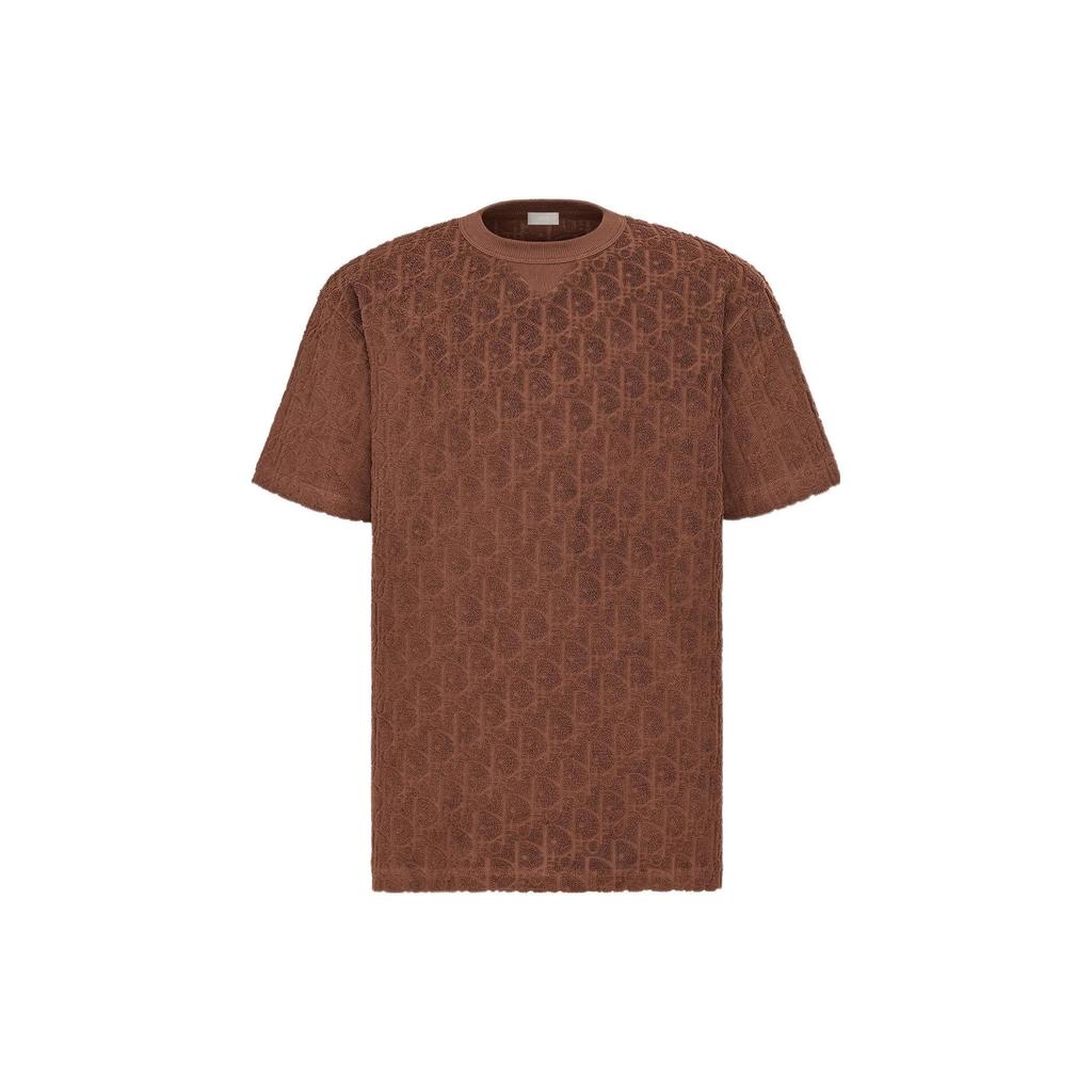 DIOR Oblique Relaxed Fit T shirt 113J692A0614-C777