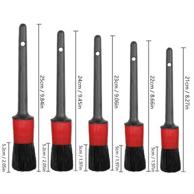 26 szt. Nasadki do szczotek do wiertarki Zestaw szczotek do detailingu samochodowego do nadwozia i wnętrza Samochodu Zawiera pady szorujące Gąbki