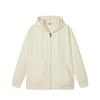 Women's Oversize Silver Fox Fur Hooded Zipper Sweatshirt, Thickened 500g for Autumn/Winter, Trendy Drop Shoulder Plus Velvet Jacket.