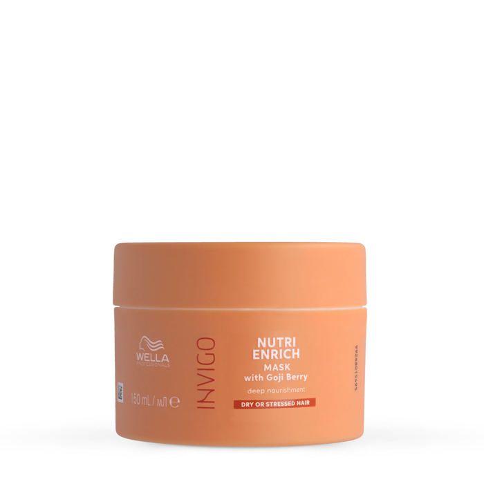 Masque - Wella Professionals - Invigo Nutri Enrich - 150ml - Cheveux Secs - Anti-frisottis