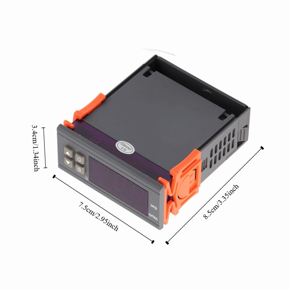 AC 90V~250V Digital Temperature Controller MH1210W Digital Thermostat  Temperature Calibration