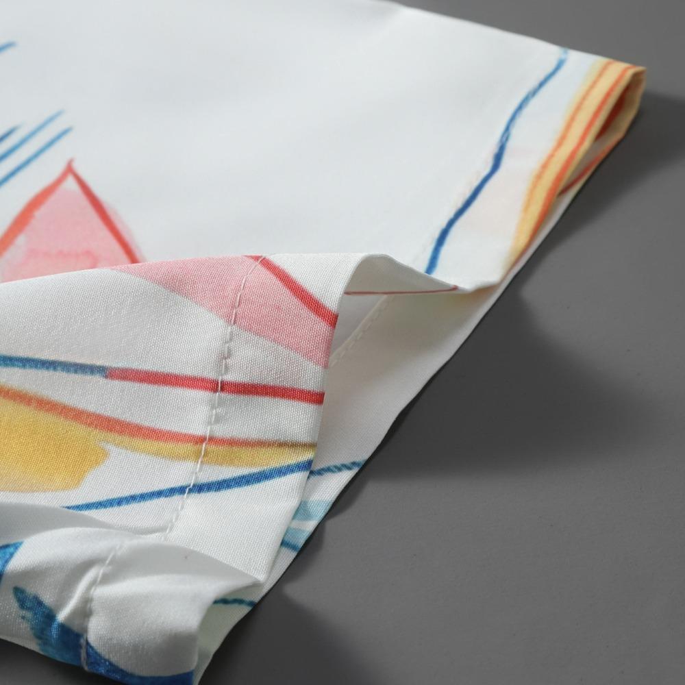 Summer Men's Short Sleeve Shirt Fashion Casual 3D Print Beach Holiday Loose Breathable Short Sleeve Men's Shirt