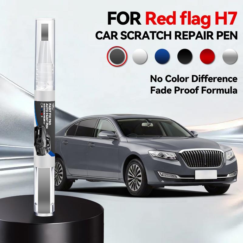 

For Red Flag H7 Paint Repair Pen Touch Up Scratch Remover DIY Auto Accessories Black White Silver Blue Grey Red