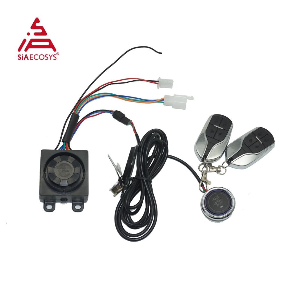 One-Button Start Key Anti-Theft Kit for Electric Scooter Votol Controller Compatible Essential Motorcycle Body System 1pc